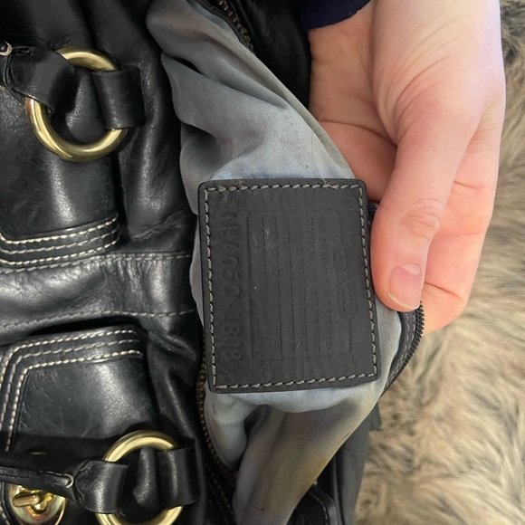 Coach black leather bag - Picture 7 of 8